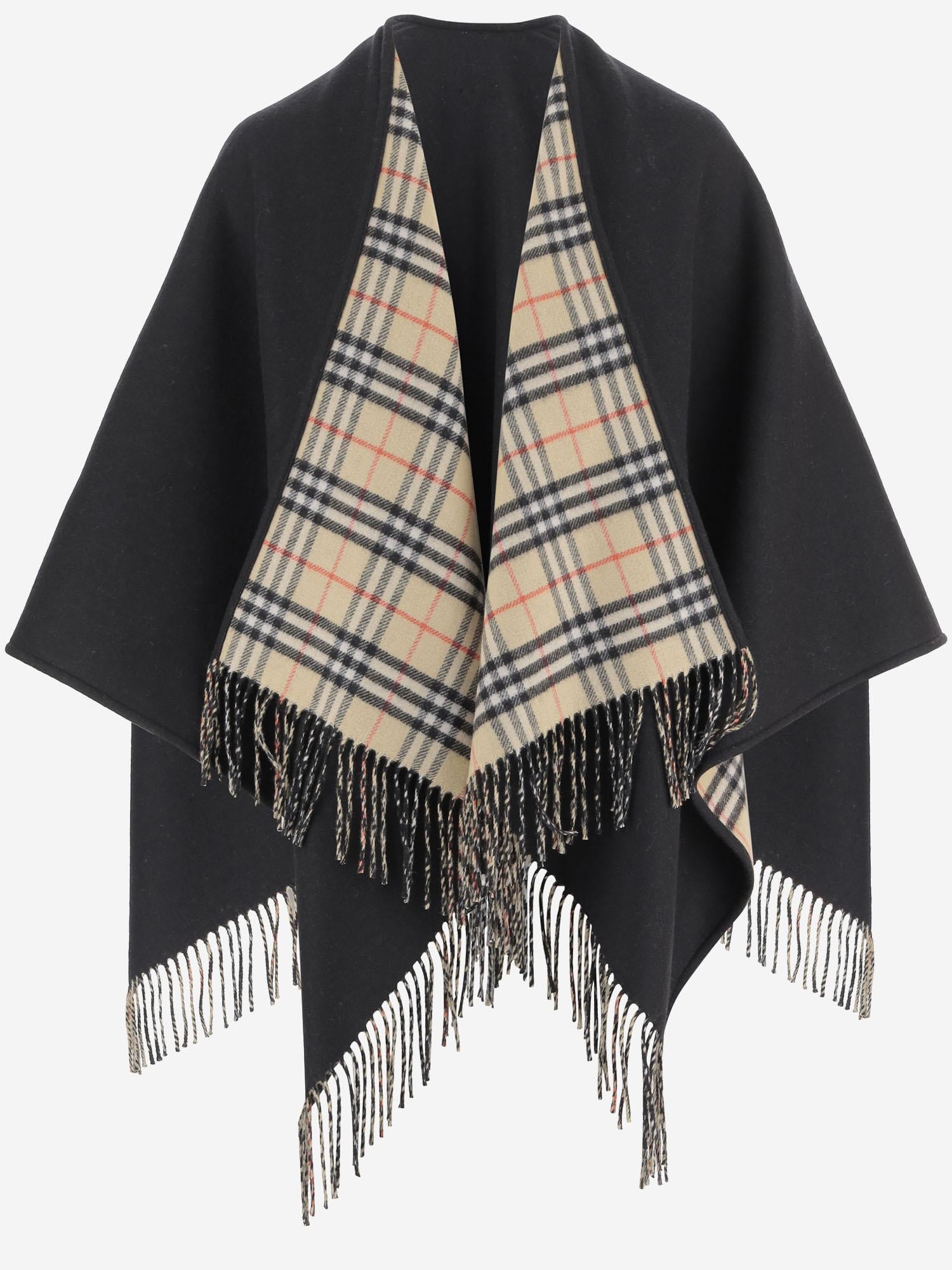 CAPPA REVERSIBILE IN LANA 8122804 BLACKSAND BURBERRY 