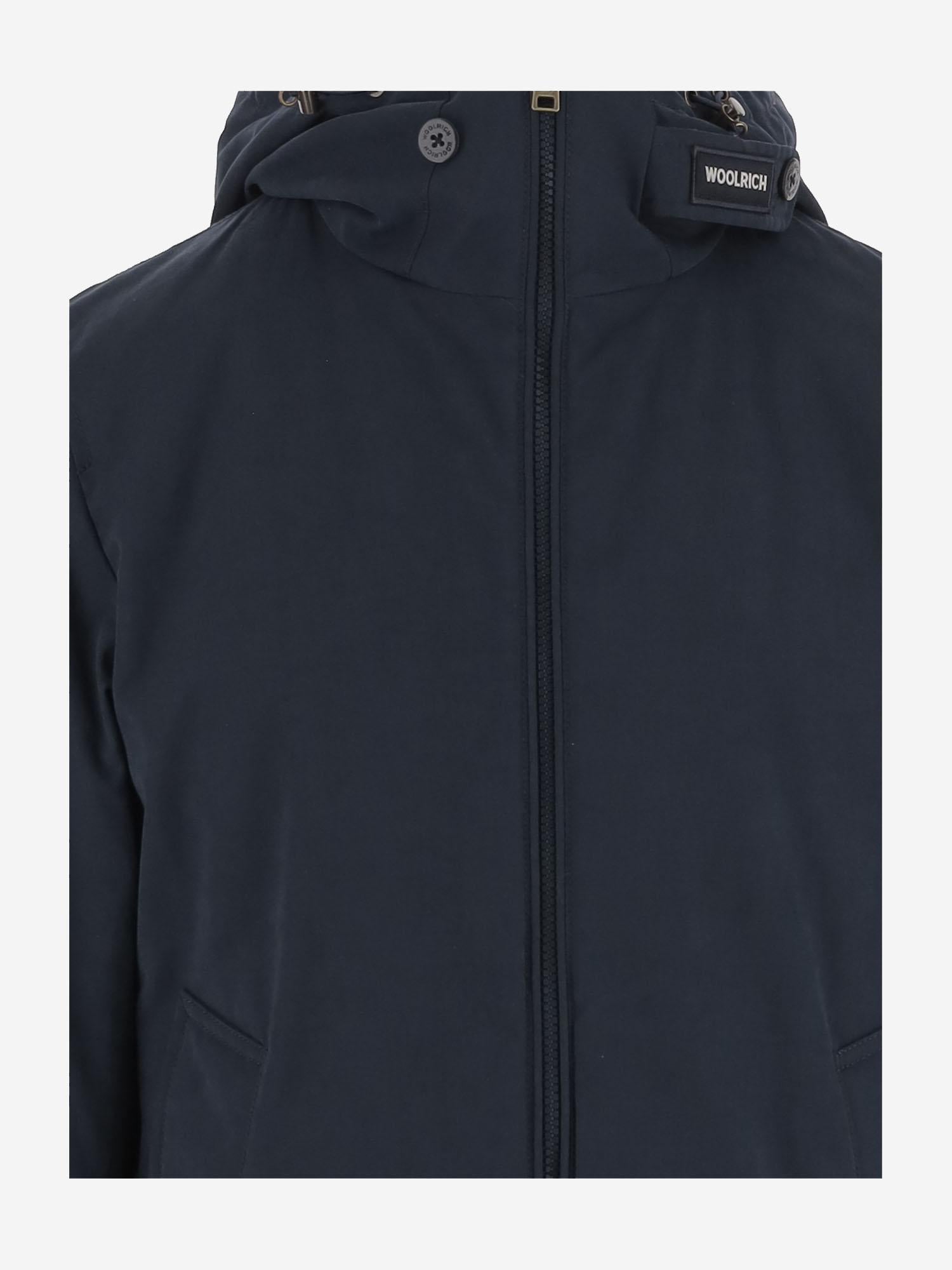 GIUBBOTTO IN MISTO COTONE CFWOOU2047MRUT3780 3989 WOOLRICH 