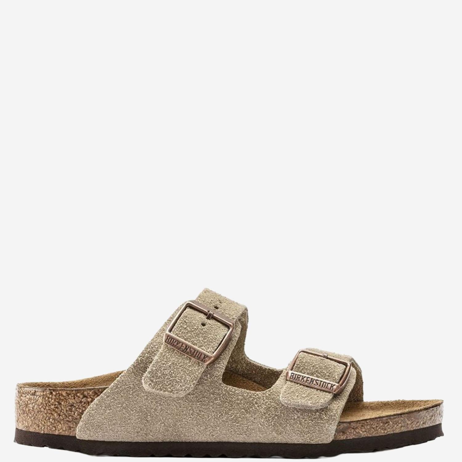 SANDALI ARIZONA IN SUEDE 1021704 TAUPE BIRKENSTOCK KIDS 