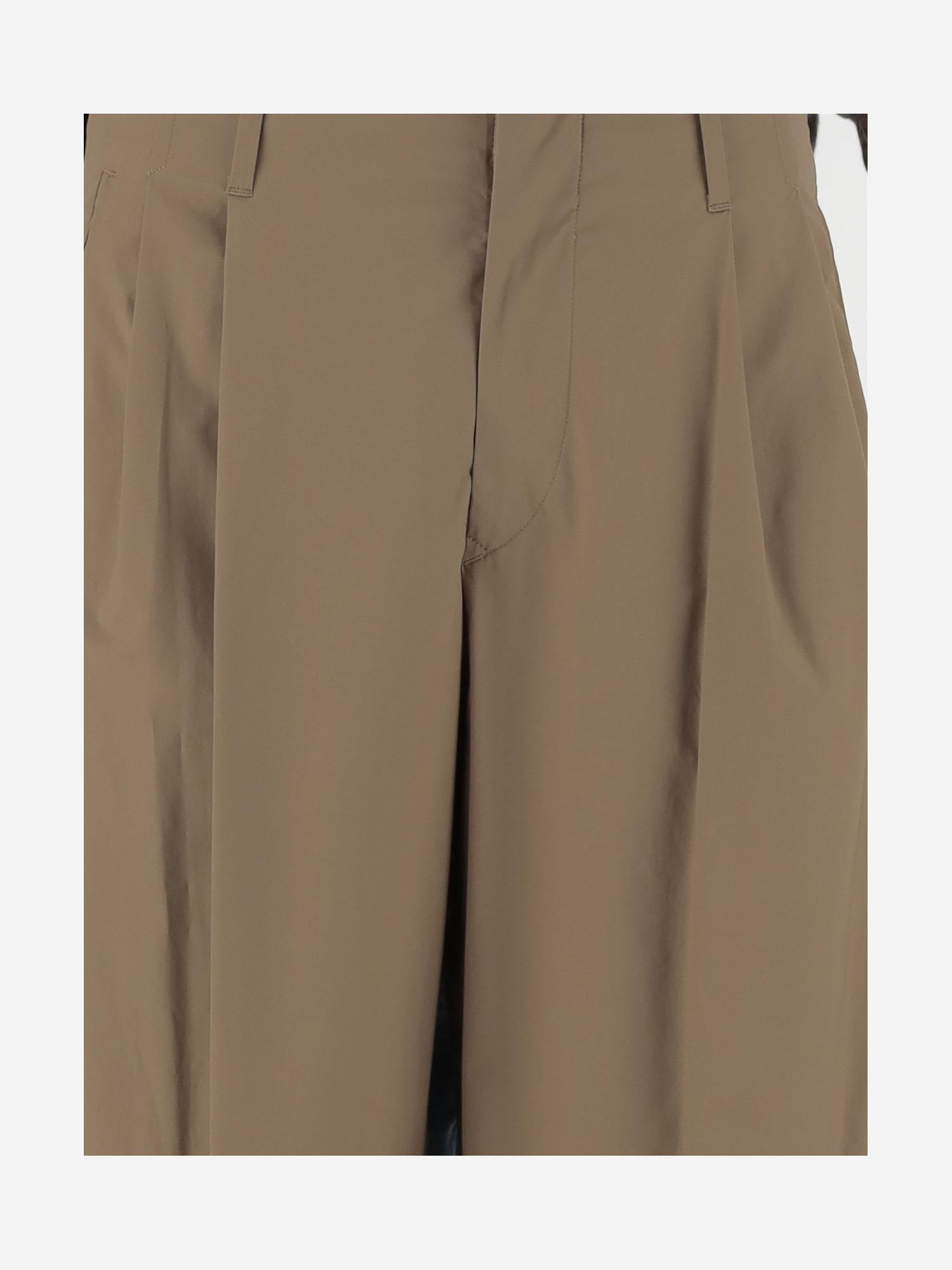 PANTALONI DIANA IN COTONE<BR/> WTR47 FAC780082 DARKPARK 