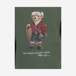 FELPA IN COTONE CON STAMPA POLO BEAR 322981261 001 POLO RALPH LAUREN KIDS 