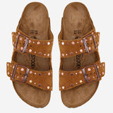 SANDALI ARIZONA Rivet IN SUEDE 1031731 MINK BIRKENSTOCK 