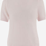 Maglia A MANICHE CORTE IN CASHMERE 26211132 60 ALLUDE 