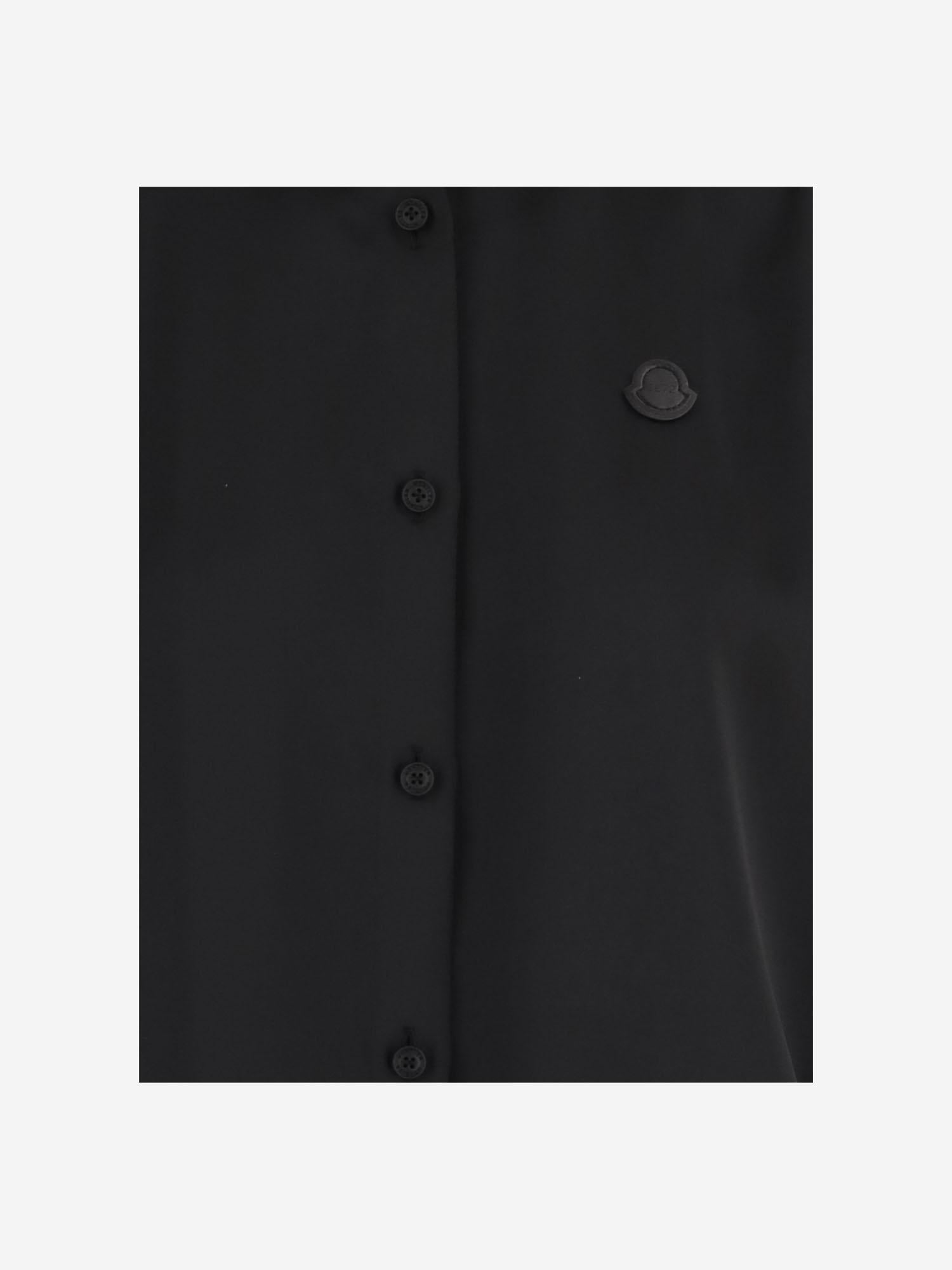 CAMICIA IN NYLON CON LOGO 2F00002M6521 999 MONCLER 