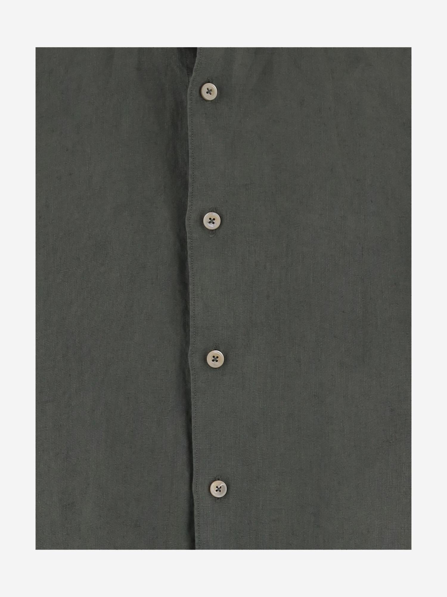 CAMICIA IN LINO REGENT7 76T4720 GHERARDI 