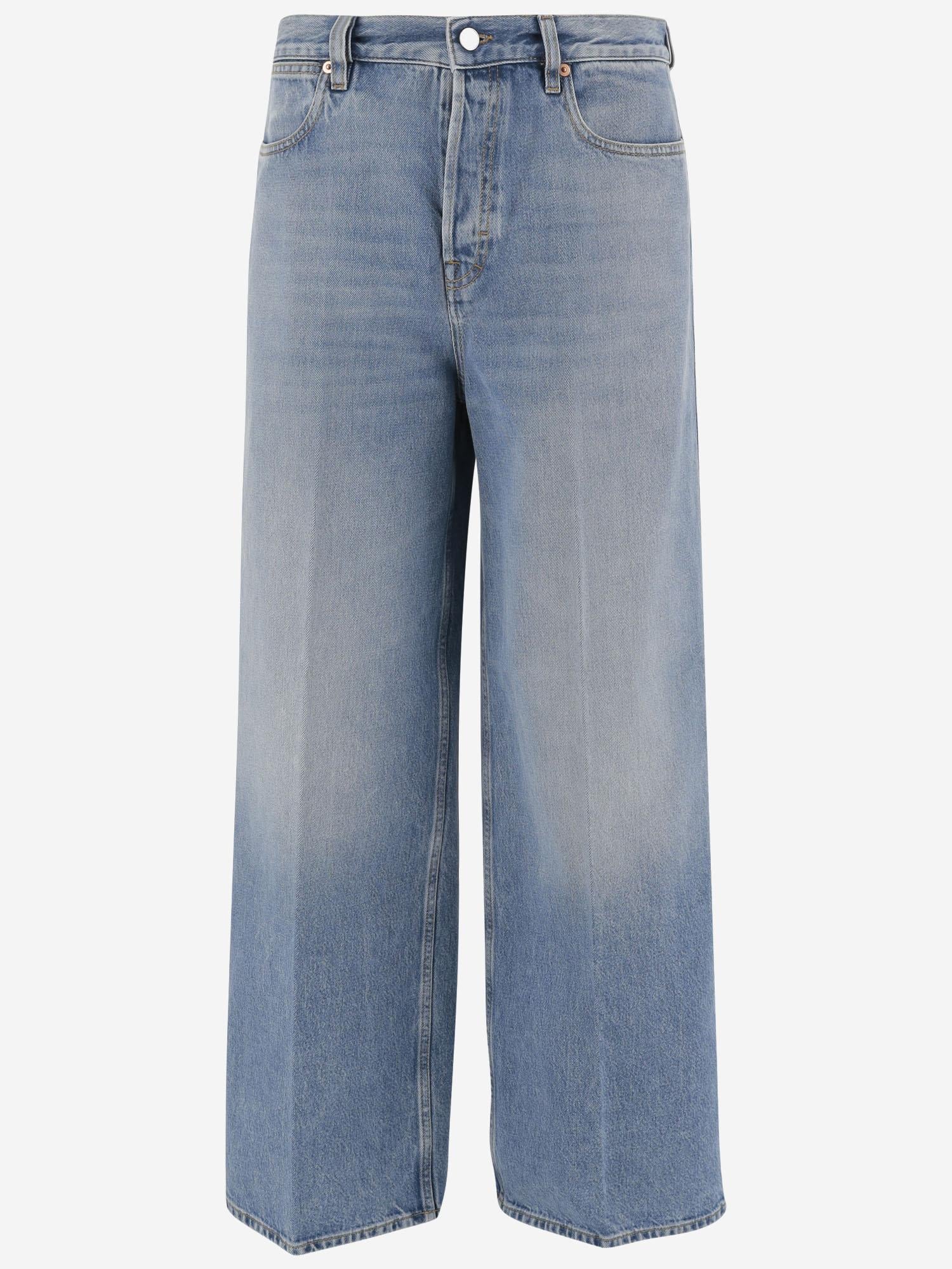JEANS IN DENIM DI COTONE 816971 XDC7S4009 GUCCI 