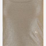 CANOTTA IN VISCOSA CON LOGO 8118927 LIGNUMBROWN BURBERRY 