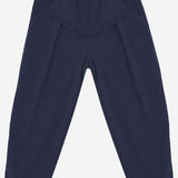 PANTALONI IN COTONE CON VOLANT DECORATIVO 25W150 DARKBLUE 1+ IN THE FAMILY KIDS 
