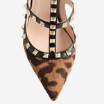 Décolleté rockstud in cavallino 7W0S0393 AMXAB7 VALENTINO GARAVANI 