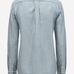 CAMICIA IN LINO E COTONE A RIGHE 211971514 500 POLO RALPH LAUREN 