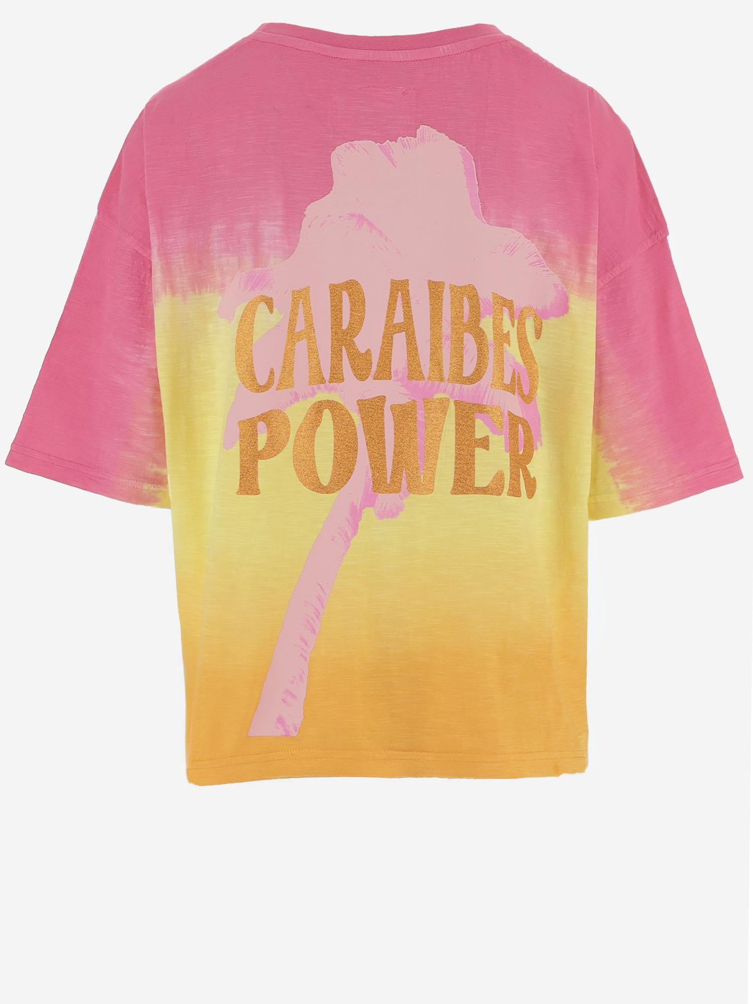 T-SHIRT IN COTONE CON LOGO INAYA DYEPINK ONE TEE 