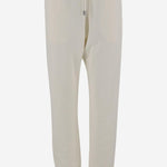 PANTALONI TEO IN COTONE E CASHMERE 8330K628 BON THE ROW 