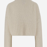 Maglia in misto cashmere a collo alto W25661 0101 SASUPHI 