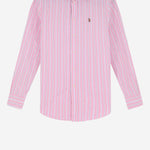 Camicia a righe con logo 211970739 502 POLO RALPH LAUREN 