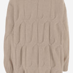 MAGLIONE TRECCIA IN CASHMERE E SETA 25577002 48 ALLUDE 