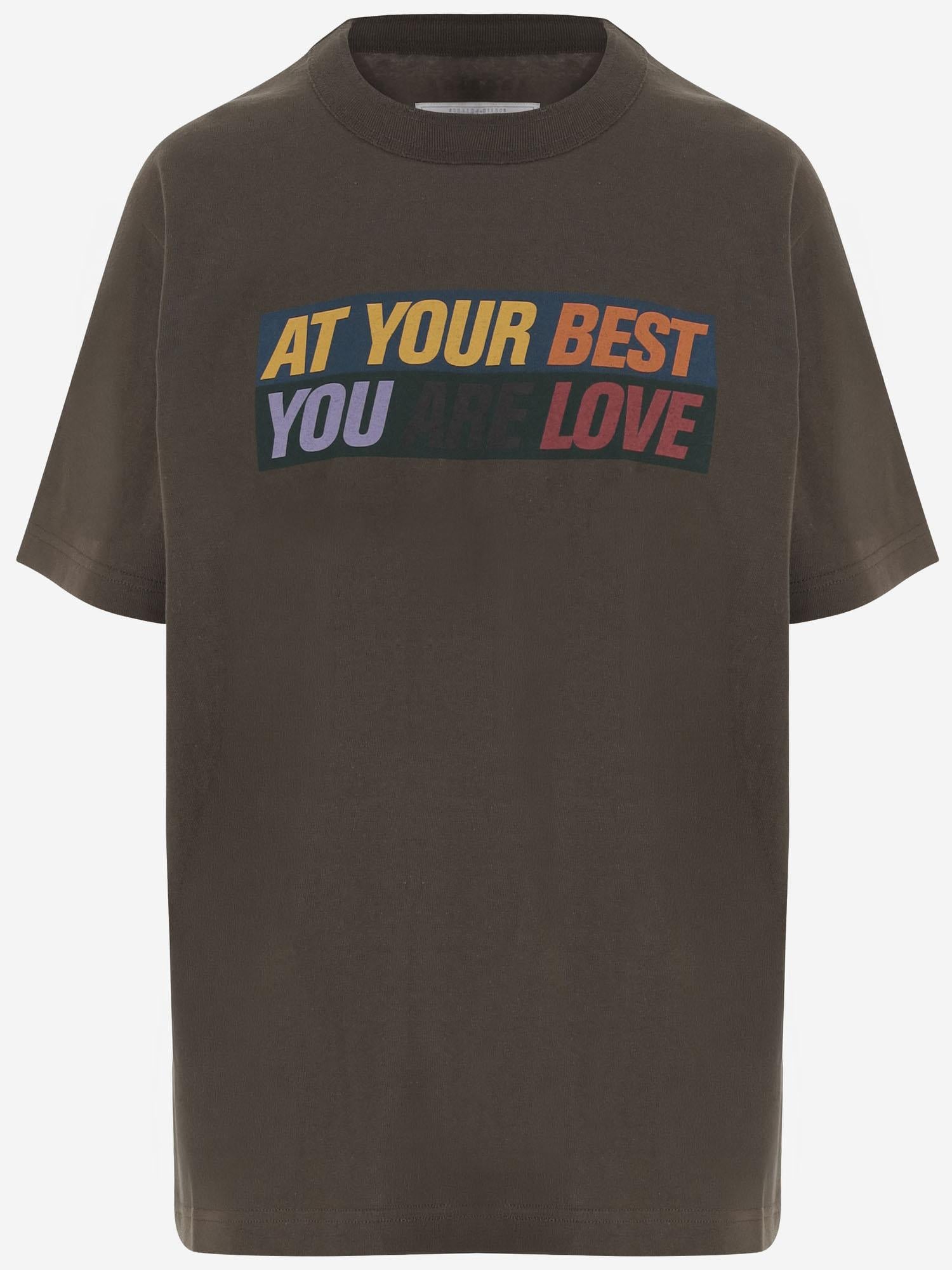 T-SHIRT IN COTONE CON STAMPA 2601150S 531 SACAI 