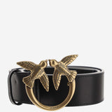 CINTURA IN PELLE CON LOGO 100120 A0F1Z99Q PINKO 