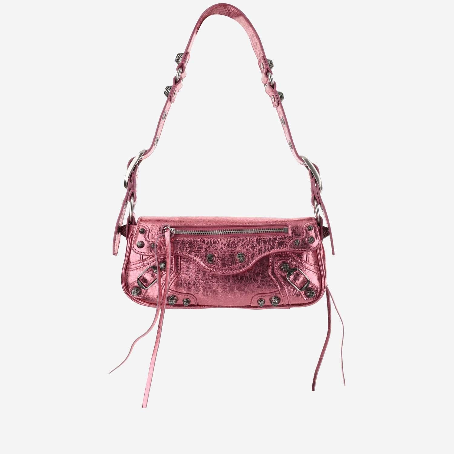 BORSA A SPALLA LE CAGOLE XS IN PELLE 771670 2AA0L5528 BALENCIAGA 