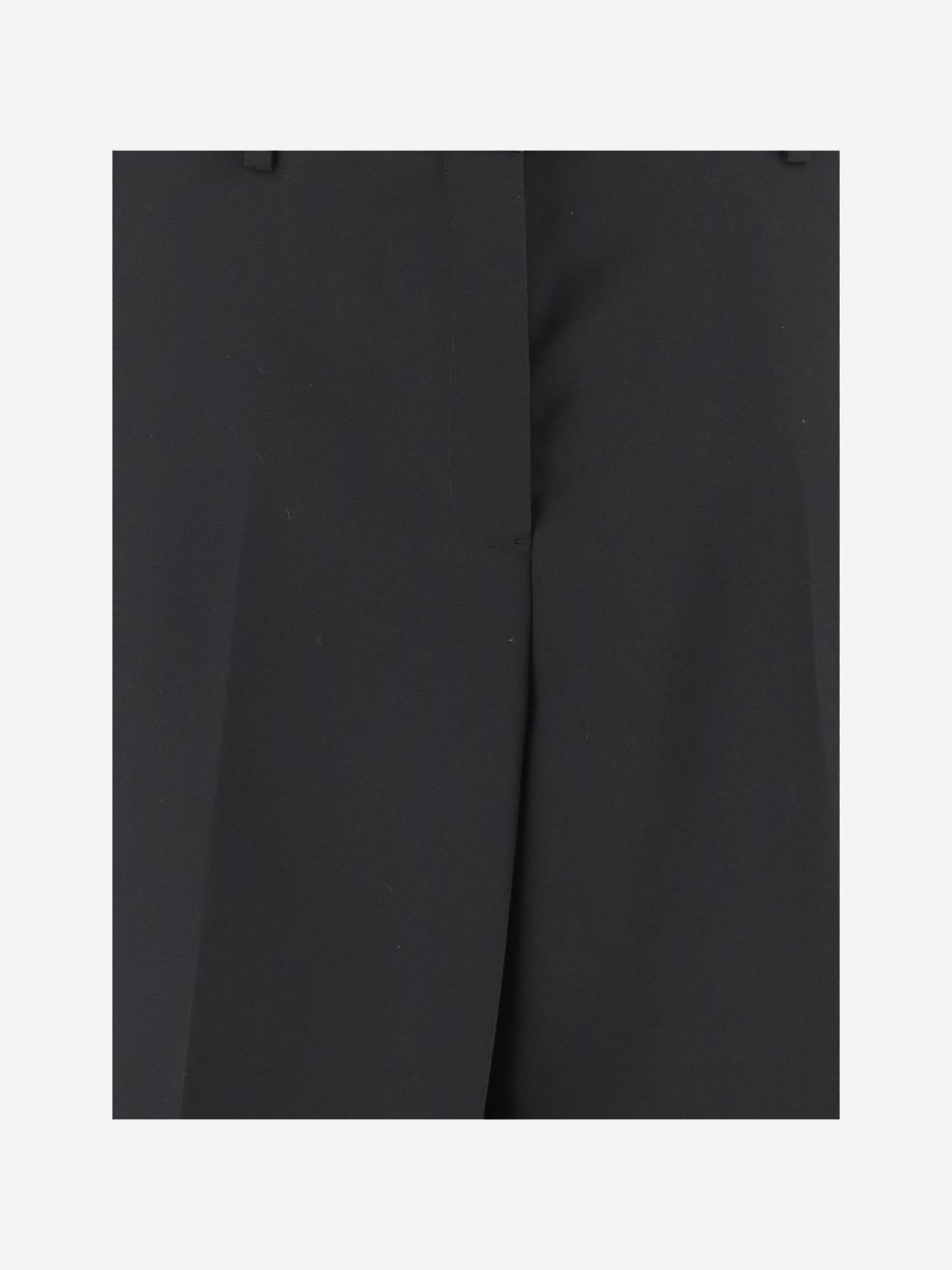 PANTALONI SARTORIALI IN GABARDINE DI LANA J02KA0347 J40002001 JIL SANDER 