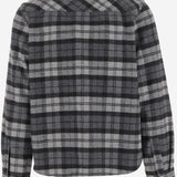 CAMICIA IN MISTO LANA CON MOTIVO CHECK CFWOOS2021MRUT5178 10014 WOOLRICH 