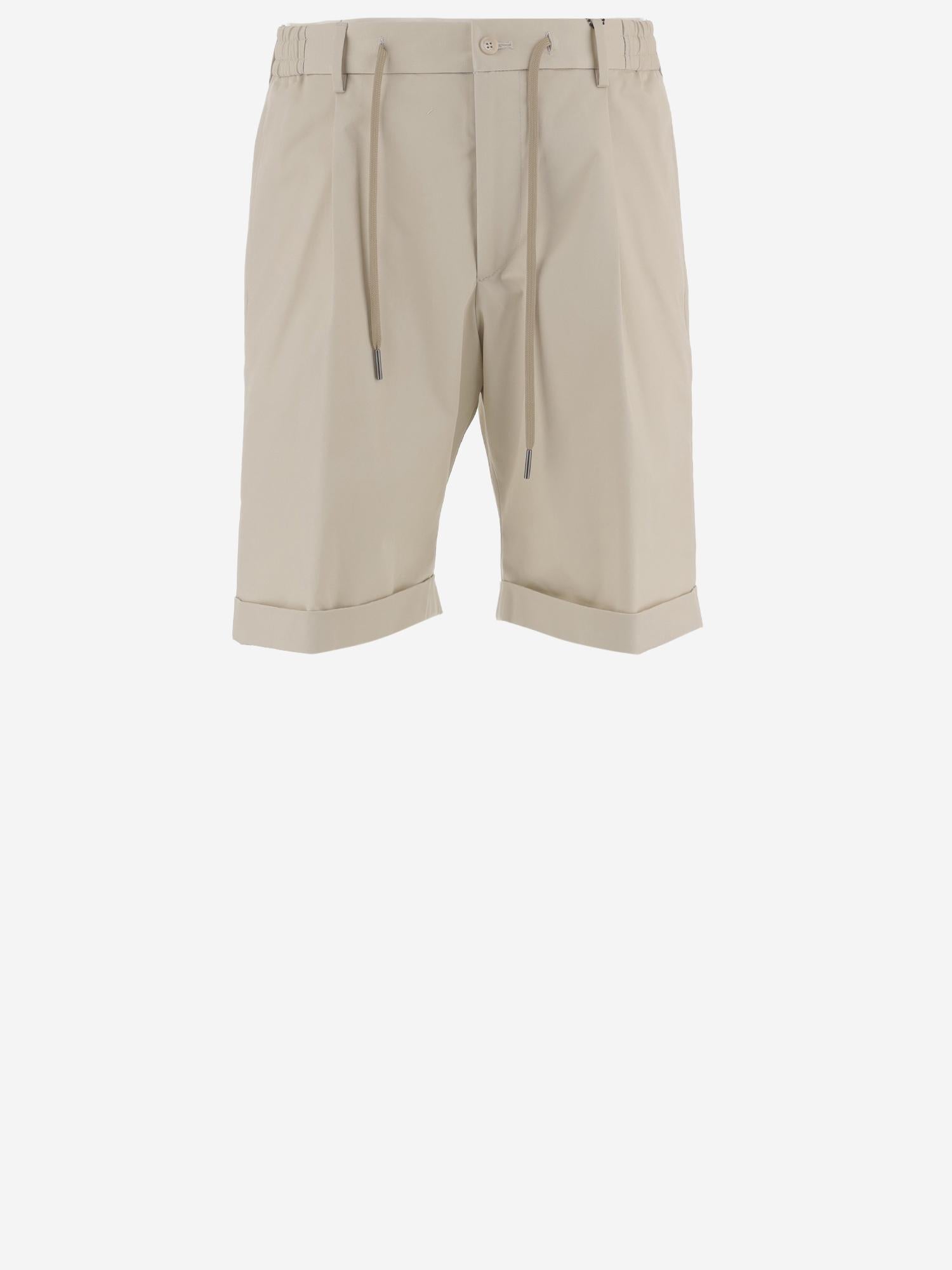 PANTALONI CORTI IN COTONE STRETCH BDONNY I70010A1052 TAGLIATORE 