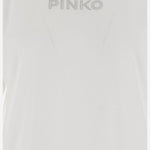 T-SHIRT IN COTONE CON LOGO 105526 A2S1Z05 PINKO 