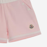 PANTALONI CORTI IN COTONE STRETCH 8H0000689B9Y 505 MONCLER ENFANTS 