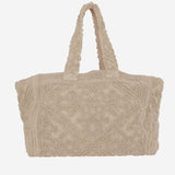 BORSA A SPALLA SAINT BARTH IN COTONE TUFB0001 06591H MC2 SAINT BARTH 