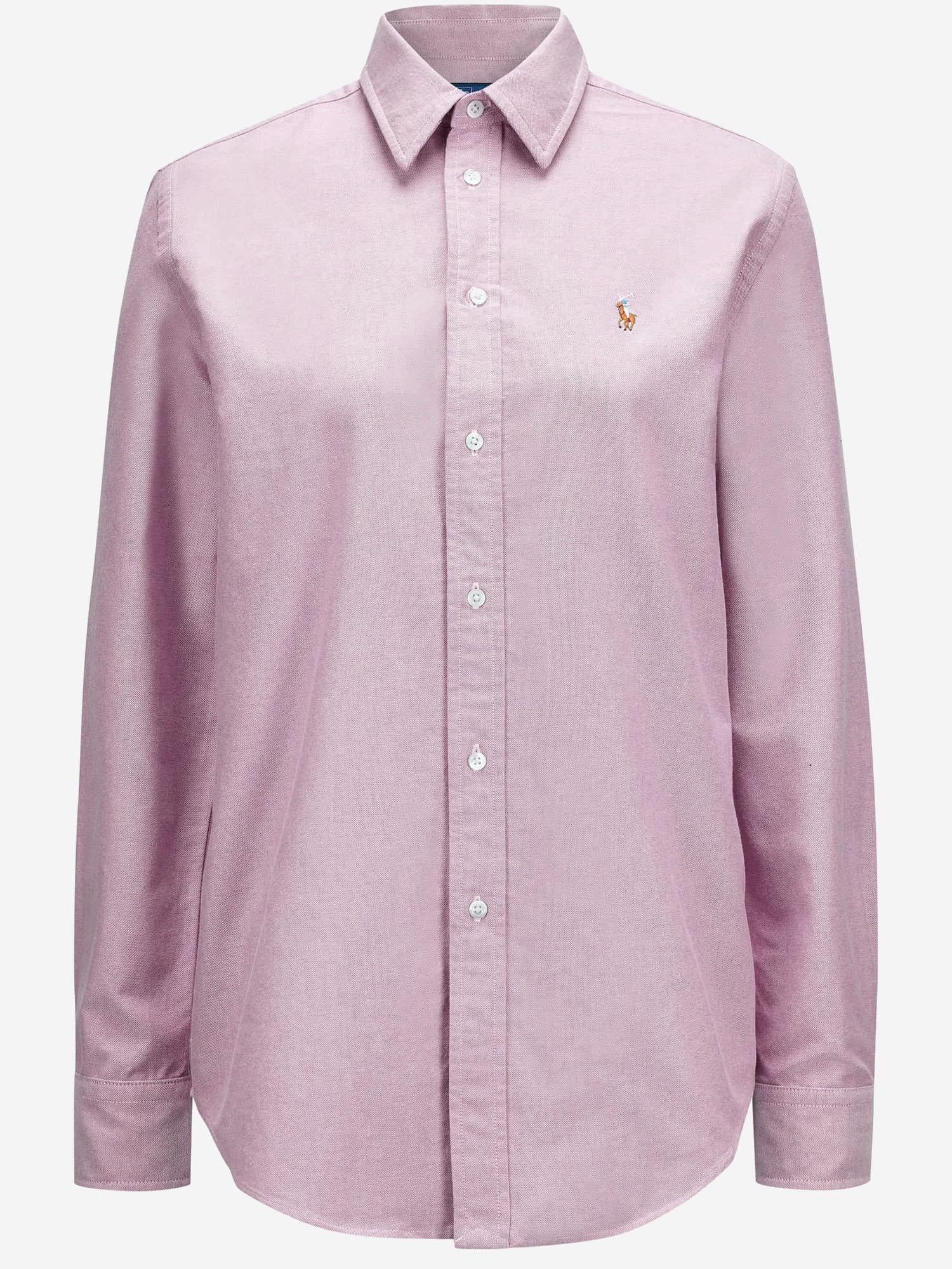 CAMICIA IN COTONE CON LOGO 211970736 500 POLO RALPH LAUREN 