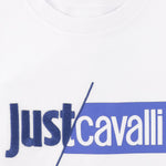 T-SHIRT IN COTONE CON LOGO 80OAHF01 CJ800003 JUST CAVALLI 
