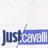 T-SHIRT IN COTONE CON LOGO 80OAHF01 CJ800003 JUST CAVALLI 