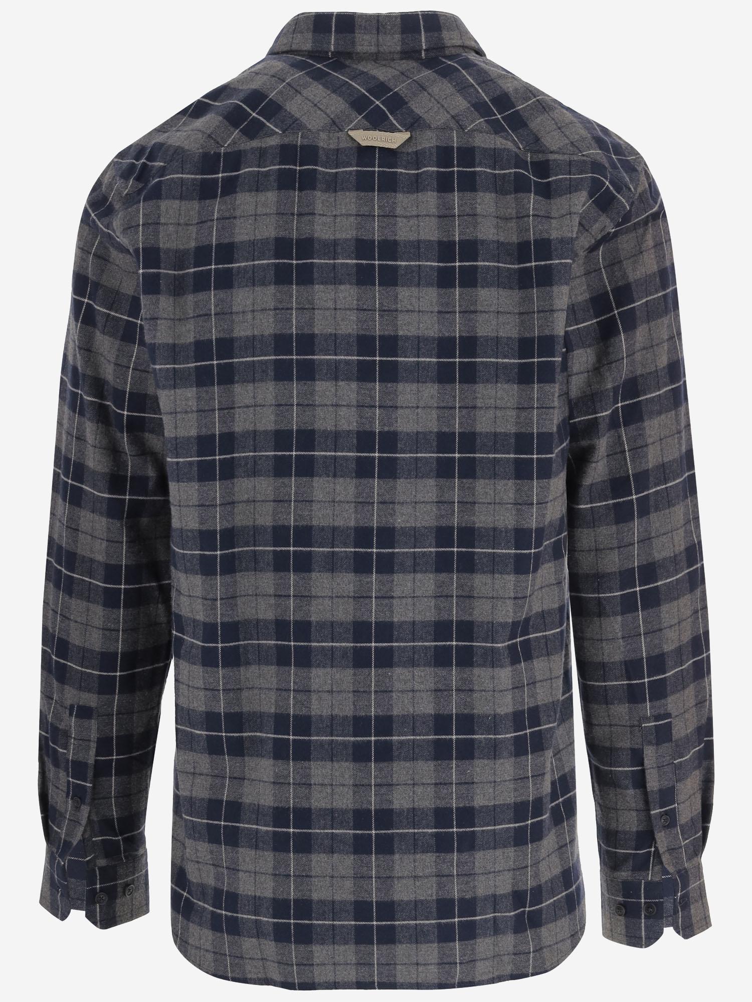 CAMICIA IN COTONE A QUADRI CFWOSI2001MRUT5058 30037 WOOLRICH 