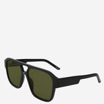 OCCHIALI DA SOLE CON LOGO DOPPIOPONTE BLACKGREEN FACE HIDE 