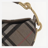 POCHETTE BRIDLE CON MOTIVO CHECK 8116866 BRUSH BURBERRY 