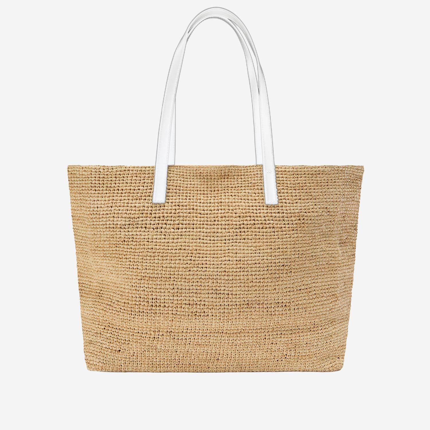 BORSA SHOPPING IN RAFIA CON LOGO RAFC001 00200L MC2 SAINT BARTH 