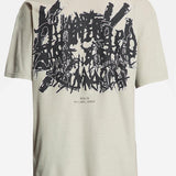 T-SHIRT IN COTONE CON STAMPA B0030653 FA725P775 44 LABEL GROUP 