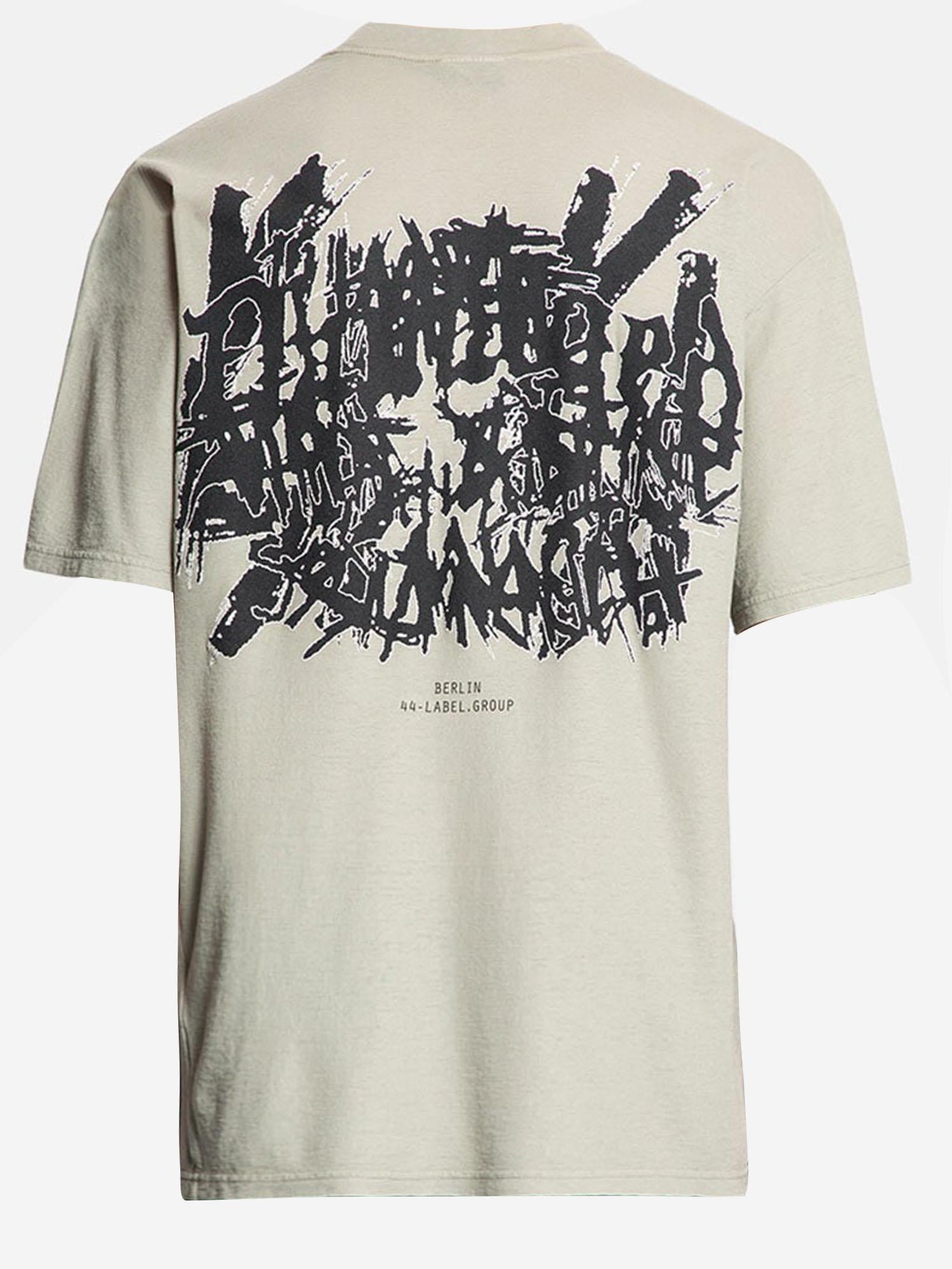 T-SHIRT IN COTONE CON STAMPA B0030653 FA725P775 44 LABEL GROUP 