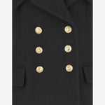 GIACCA DOPPIOPETTO IN LANA BOUCLÉ CH25AVE22935 001 CHLOE 