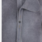 CAMICIA IN SUEDE EFFETTO SFUMATO 859914 V66X04690 BOTTEGA VENETA 