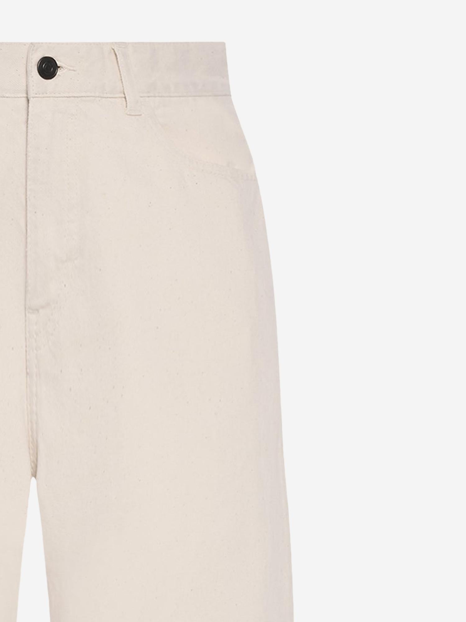 JEANS EGLITTA IN DENIM DI COTONE 6525W3928 ECR THE ROW 