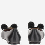 Ballerine fiocco in pelle 01K911 001NEROBISCOTTO SALVATORE FERRAGAMO 