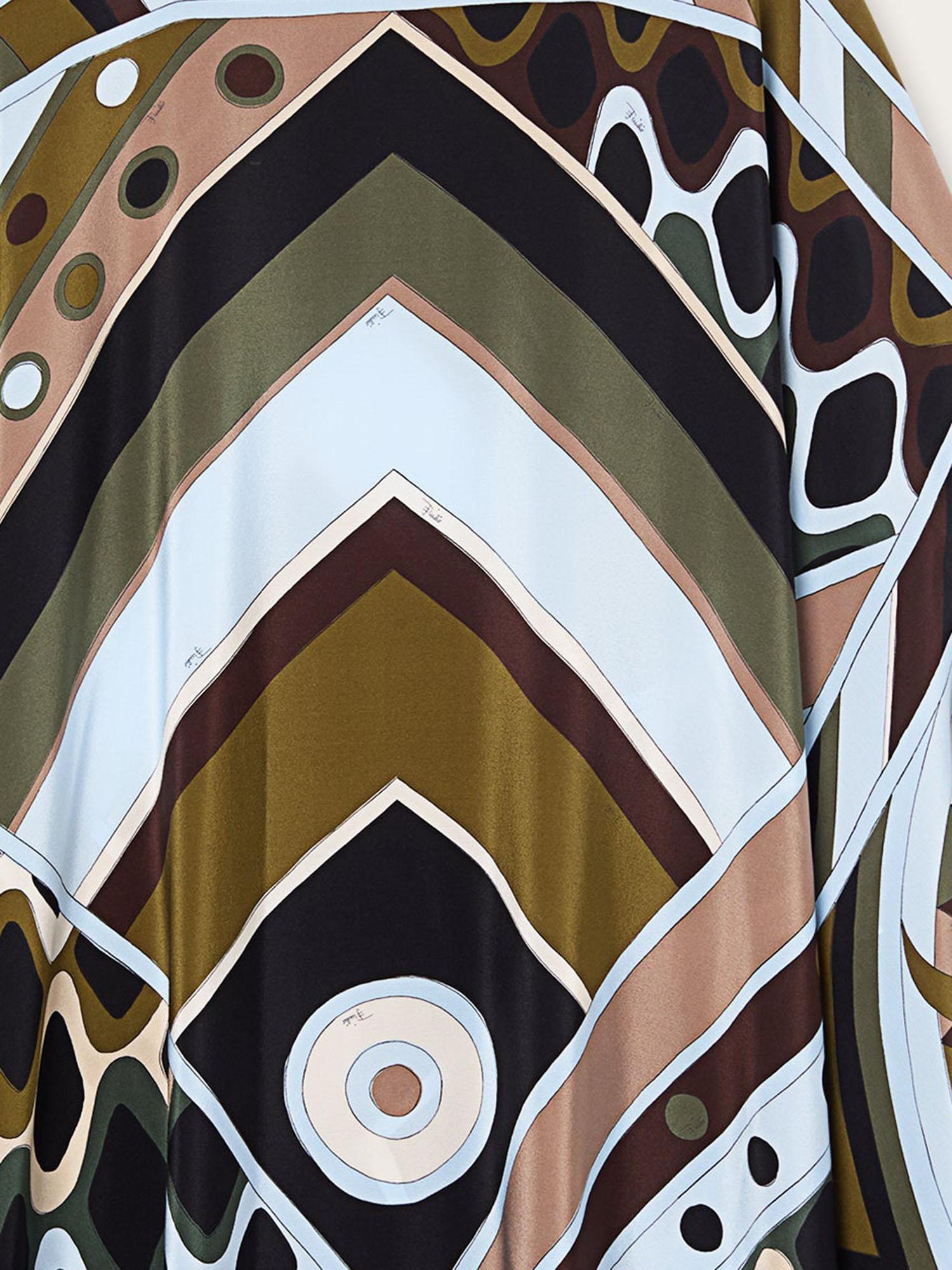 ABITO IN SETA IN STAMPA VIVARA 6HRL026H843 016 EMILIO PUCCI 