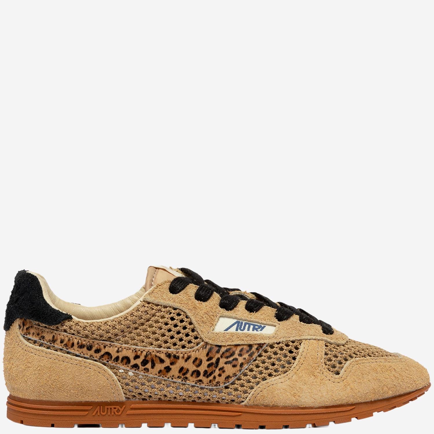 SNEAKERS WINDSPIN IN PELLE WSLWKP01 KNITSUETRENCHLEO AUTRY 