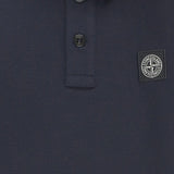 POLO IN COTONE STRETCH CON LOGO 2200001 S0018V0020 STONE ISLAND KIDS 