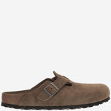 MULES BOSTON IN SUEDE 1030861 DARKTEA BIRKENSTOCK 