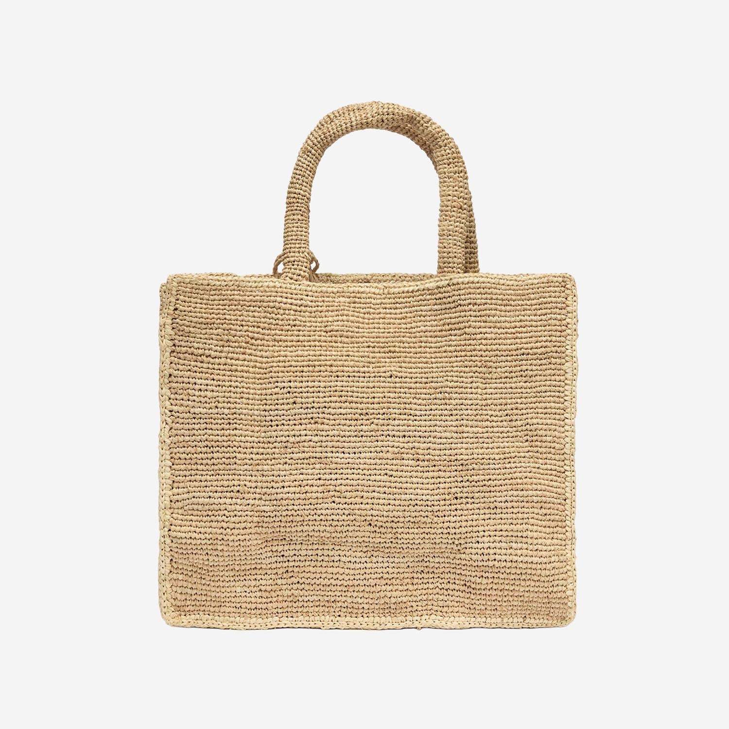 BORSA COLLETTE IN RAFIA COL0013 00222L MC2 SAINT BARTH 