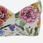 TOP IN MISTO COTONE STRETCH CON MOTIVO FLOREALE F7T18T HS5S5HA5KU DOLCE & GABBANA 