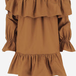 ABITO A BALZE IN TWILL DI COTONE 820312 Y3A992498 SAINT LAURENT 