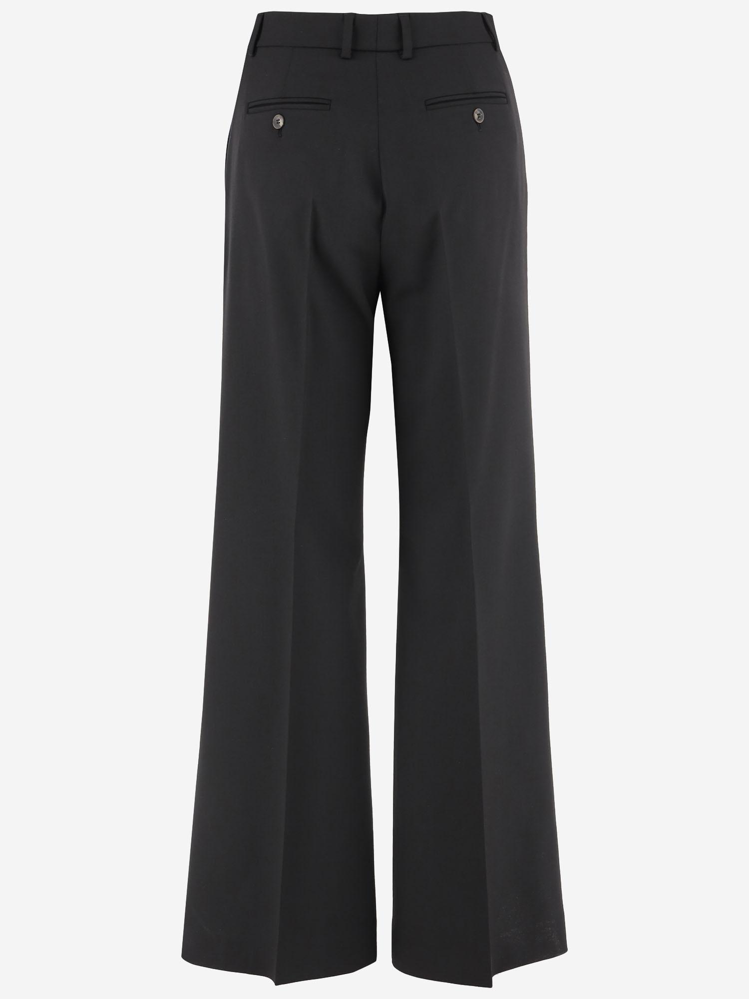 PANTALONI IN LANA E LYOCELL OTTAVIA 3393 QL2 