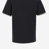 T-SHIRT IN COTONE STRETCH CON LOGO 50521245 001 HUGO BOSS 